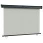 vidaXL Balkon-Seitenmarkise 145x250 cm Grau vidaXL Balkon-Seitenmarkise 145x250 cm Grau