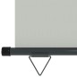vidaXL Balkon-Seitenmarkise 145x250 cm Grau vidaXL Balkon-Seitenmarkise 145x250 cm Grau