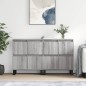 Sideboards 2 Stk. Grau Sonoma Holzwerkstoff Sideboards 2 Stk. Grau Sonoma Holzwerkstoff