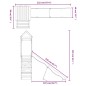 vidaXL Spielturm Imprägniertes Kiefernholz vidaXL Spielturm Imprägniertes Kiefernholz