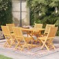 vidaXL 7-tlg. Garten-Essgruppe Massivholz Teak vidaXL 7-tlg. Garten-Essgruppe Massivholz Teak