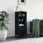 vidaXL Highboard Schwarz 40x36x110 cm Holzwerkstoff vidaXL Highboard Schwarz 40x36x110 cm Holzwerkstoff