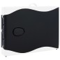 vidaXL Massageliege Klappbar 3-Zonen Aluminiumgestell Schwarz und Weiß vidaXL Massageliege Klappbar 3-Zonen Aluminiumgestell Schwarz und Weiß