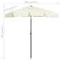 vidaXL Strandschirm Sandgelb 180x120 cm vidaXL Strandschirm Sandgelb 180x120 cm