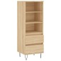 vidaXL Highboard Sonoma-Eiche 40x36x110 cm Holzwerkstoff vidaXL Highboard Sonoma-Eiche 40x36x110 cm Holzwerkstoff