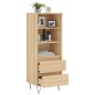 vidaXL Highboard Sonoma-Eiche 40x36x110 cm Holzwerkstoff vidaXL Highboard Sonoma-Eiche 40x36x110 cm Holzwerkstoff