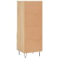 vidaXL Highboard Sonoma-Eiche 40x36x110 cm Holzwerkstoff vidaXL Highboard Sonoma-Eiche 40x36x110 cm Holzwerkstoff