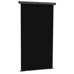 vidaXL Balkon-Seitenmarkise 165x250 cm Schwarz
