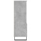 vidaXL Highboard Betongrau 40x36x110 cm Holzwerkstoff vidaXL Highboard Betongrau 40x36x110 cm Holzwerkstoff