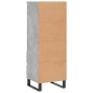 vidaXL Highboard Betongrau 40x36x110 cm Holzwerkstoff vidaXL Highboard Betongrau 40x36x110 cm Holzwerkstoff