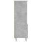 vidaXL Highboard Betongrau 40x36x110 cm Holzwerkstoff vidaXL Highboard Betongrau 40x36x110 cm Holzwerkstoff