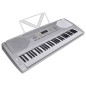 vidaXL Elektrisches Keyboard-Set mit 61 Tasten Silbern und Schwarz vidaXL Elektrisches Keyboard-Set mit 61 Tasten Silbern und Schwarz