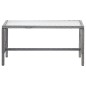 vidaXL 4-tlg. Garten-Lounge-Set mit Auflage Poly Rattan Anthrazit vidaXL 4-tlg. Garten-Lounge-Set mit Auflage Poly Rattan Anthrazit