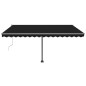 vidaXL Standmarkise Automatisch 400x300 cm Anthrazit vidaXL Standmarkise Automatisch 400x300 cm Anthrazit