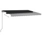 vidaXL Standmarkise Automatisch 400x300 cm Anthrazit vidaXL Standmarkise Automatisch 400x300 cm Anthrazit