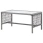 vidaXL 4-tlg. Garten-Lounge-Set mit Auflage Poly Rattan Anthrazit vidaXL 4-tlg. Garten-Lounge-Set mit Auflage Poly Rattan Anthrazit