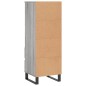 vidaXL Highboard Grau Sonoma 40x36x110 cm Holzwerkstoff vidaXL Highboard Grau Sonoma 40x36x110 cm Holzwerkstoff