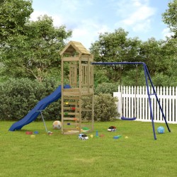 vidaXL Spielturm Imprägniertes Kiefernholz