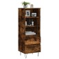 vidaXL Highboard Räuchereiche 40x36x110 cm Holzwerkstoff vidaXL Highboard Räuchereiche 40x36x110 cm Holzwerkstoff
