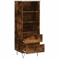 vidaXL Highboard Räuchereiche 40x36x110 cm Holzwerkstoff vidaXL Highboard Räuchereiche 40x36x110 cm Holzwerkstoff