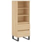 vidaXL Highboard Sonoma-Eiche 40x36x110 cm Holzwerkstoff vidaXL Highboard Sonoma-Eiche 40x36x110 cm Holzwerkstoff