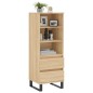 vidaXL Highboard Sonoma-Eiche 40x36x110 cm Holzwerkstoff vidaXL Highboard Sonoma-Eiche 40x36x110 cm Holzwerkstoff