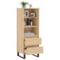 vidaXL Highboard Sonoma-Eiche 40x36x110 cm Holzwerkstoff vidaXL Highboard Sonoma-Eiche 40x36x110 cm Holzwerkstoff