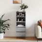 vidaXL Highboard Grau Sonoma 40x36x110 cm Holzwerkstoff vidaXL Highboard Grau Sonoma 40x36x110 cm Holzwerkstoff