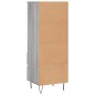 vidaXL Highboard Grau Sonoma 40x36x110 cm Holzwerkstoff vidaXL Highboard Grau Sonoma 40x36x110 cm Holzwerkstoff
