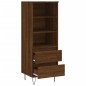 vidaXL Highboard Braun Eichen-Optik 40x36x110 cm Holzwerkstoff vidaXL Highboard Braun Eichen-Optik 40x36x110 cm Holzwerkstoff
