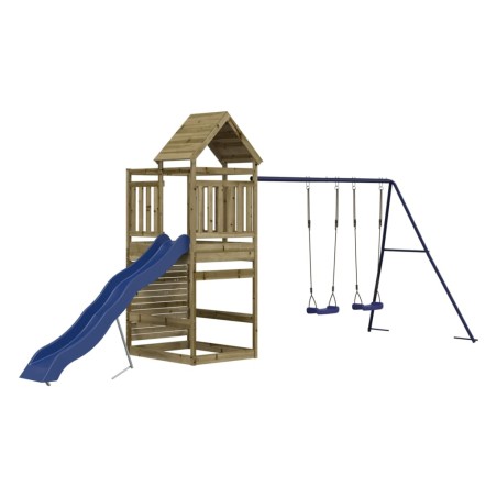 vidaXL Spielturm Imprägniertes Kiefernholz