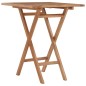 vidaXL Gartentisch Klappbar 60×60×75 cm Massivholz Teak vidaXL Gartentisch Klappbar 60×60×75 cm Massivholz Teak