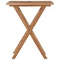 vidaXL Gartentisch Klappbar 60×60×75 cm Massivholz Teak vidaXL Gartentisch Klappbar 60×60×75 cm Massivholz Teak