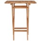 vidaXL Gartentisch Klappbar 60×60×75 cm Massivholz Teak vidaXL Gartentisch Klappbar 60×60×75 cm Massivholz Teak