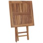 vidaXL Gartentisch Klappbar 60×60×75 cm Massivholz Teak vidaXL Gartentisch Klappbar 60×60×75 cm Massivholz Teak