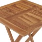 vidaXL Gartentisch Klappbar 60×60×75 cm Massivholz Teak vidaXL Gartentisch Klappbar 60×60×75 cm Massivholz Teak