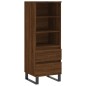 vidaXL Highboard Braun Eichen-Optik 40x36x110 cm Holzwerkstoff vidaXL Highboard Braun Eichen-Optik 40x36x110 cm Holzwerkstoff