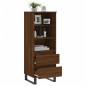 vidaXL Highboard Braun Eichen-Optik 40x36x110 cm Holzwerkstoff vidaXL Highboard Braun Eichen-Optik 40x36x110 cm Holzwerkstoff