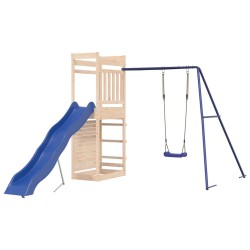 vidaXL Spielturm Massivholz Kiefer