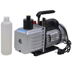 vidaXL Vakuumpumpe mit 2-Wege-Verteiler-Manometer Set für Klimaanlagen