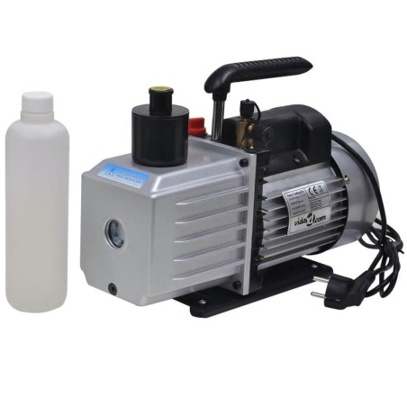 vidaXL Vakuumpumpe mit 2-Wege-Verteiler-Manometer Set für Klimaanlagen