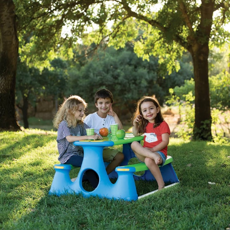 vidaXL Picknickbank für Kinder 89,5x84,5x48 cm Polypropylen vidaXL Picknickbank für Kinder 89,5x84,5x48 cm Polypropylen