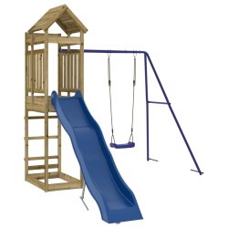 vidaXL Spielturm Imprägniertes Kiefernholz