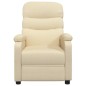 vidaXL Massagesessel Elektrisch Creme Stoff vidaXL Massagesessel Elektrisch Creme Stoff