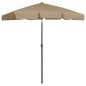 vidaXL Strandschirm Taupe 180x120 cm vidaXL Strandschirm Taupe 180x120 cm
