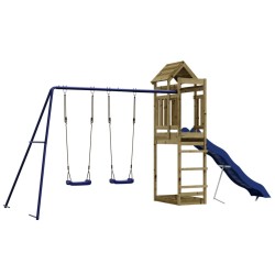 vidaXL Spielturm Imprägniertes Kiefernholz