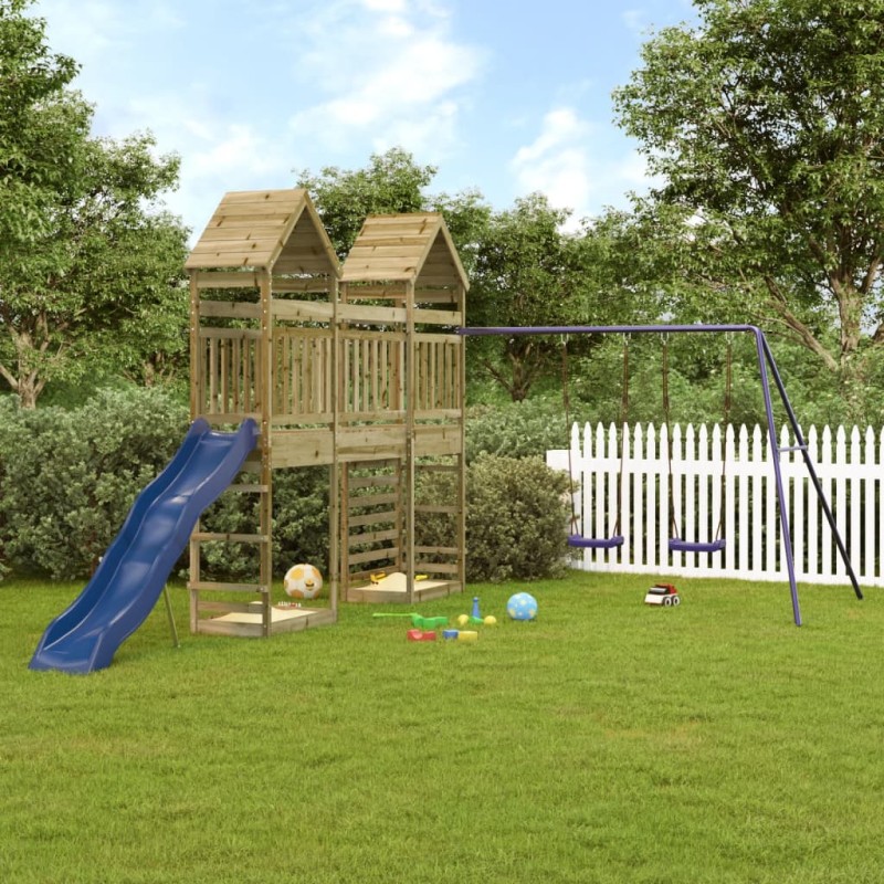 vidaXL Spielturm Imprägniertes Kiefernholz vidaXL Spielturm Imprägniertes Kiefernholz