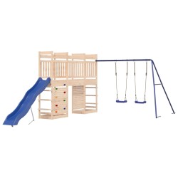 vidaXL Spielturm Massivholz Kiefer