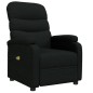 vidaXL Massagesessel Elektrisch Schwarz Stoff vidaXL Massagesessel Elektrisch Schwarz Stoff