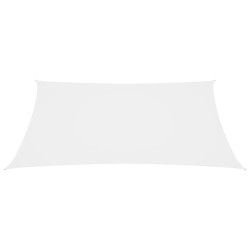 vidaXL Sonnensegel Oxford-Gewebe Rechteckig 2,5x3,5 m Weiß